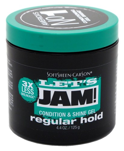 Lets Jam Condition & Shine Gel Regular Hold 4.4oz Jar (31490)<br><br><br>Case Pack Info: 6 Units