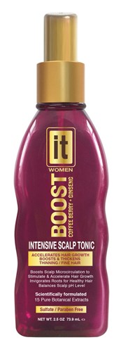It Boost Womens Intensive Scalp Tonic 5.1oz 100% Free (31637)<br><br><span style="color:#FF0101"><b>6 or More=Unit Price $8.80</b></span style><br>Case Pack Info: 6 Units