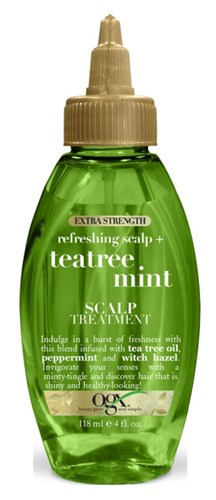 Ogx Tea Tree Mint Scalp Treatment Extra-Strength 4oz (33711)<br><br><br>Case Pack Info: 6 Units