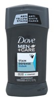 Dove Deodorant 2.7oz Mens Stain Defense Clean (34100)<br><br><br>Case Pack Info: 12 Units