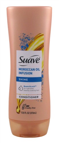 Suave Conditioner Moroccan Oil Infusion Shine 12.6oz (34620)<br><br><br>Case Pack Info: 6 Units