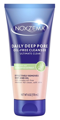 Noxzema Daily Deep Pore Oil- Free Cleanser Ult-Clear 6oz (36472)<br><br><br>Case Pack Info: 6 Units