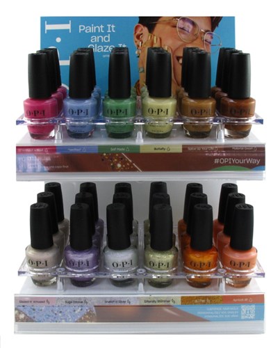 Opi Paint It And Glaze It Spring Collection(36 Pieces)2-Parts (37413)<br><br><br>Case Pack Info: 1 Unit