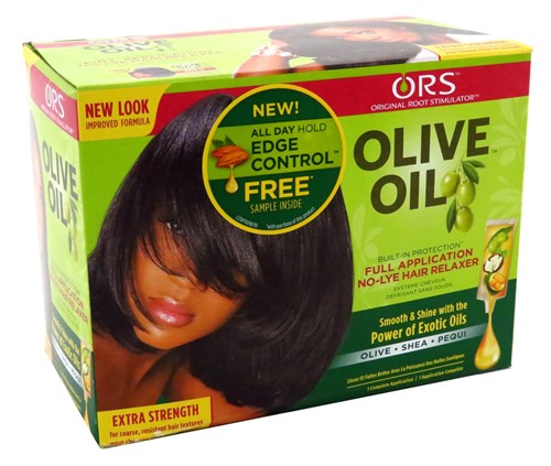 Ors Olive Oil No-Lye Relaxer Kit Extra Strength (37557)<br><br><br>Case Pack Info: 12 Units