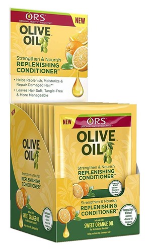 Ors Olive Oil Replenishing Conditioner Pak 1.75oz (12 Pieces) (37558)<br><br><br>Case Pack Info: 2 Units