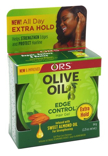 Ors Olive Oil Gel Edge Control (Extra Hold) 2.25oz (37571)<br><br><br>Case Pack Info: 12 Units