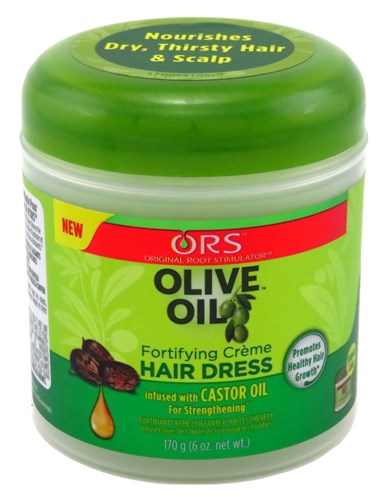 Ors Olive Oil Creme Hair Dress Fortifying 6oz Jar (37595)<br><br><br>Case Pack Info: 12 Units