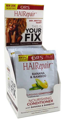 Ors Hairepair Conditioner Nourishing 1.75oz Pack (12 Pieces) (37606)<br><br><br>Case Pack Info: 2 Units