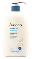 Aveeno Skin Relief Body Wash 33oz Fragrance-Free (37754)<br><br><br>Case Pack Info: 6 Units