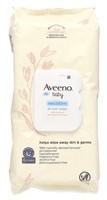 Aveeno Baby Wipes 64 Count Sensitive (37787)<br><br><br>Case Pack Info: 12 Units