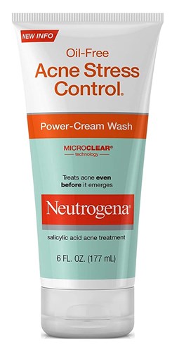 Neutrogena Acne Stress Control Power-Cream Wash 6oz Tube (37796)<br><br><br>Case Pack Info: 12 Units