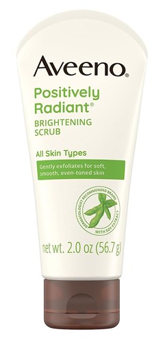 Aveeno Positively Radiant Brightening Scrub 2oz (12 Pieces) (37798)<br><br><br>Case Pack Info: 2 Units