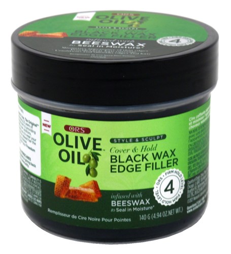 Ors Olive Oil Black Wax Edge Filler 4.94oz (37831)<br><br><br>Case Pack Info: 6 Units