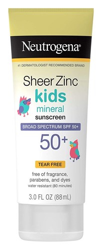 Neutrogena Sheer Zinc Kids Spf#50+ Lotion 3oz (37855)<br><br><br>Case Pack Info: 12 Units