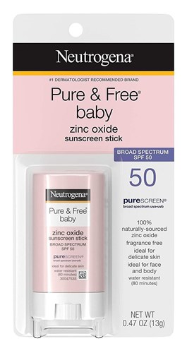 Neutrogena Pure & Free Baby Spf#50 Sunscreen Stick 0.47oz (37867)<br><br><br>Case Pack Info: 12 Units