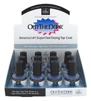 Out The Door Super Fast Drying Top Coat For Nails 0.5oz(12 Pieces)