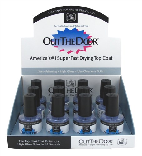 Out The Door Super Fast Drying Top Coat For Nails5oz (12 Pieces) (38280)<br><br><br>Case Pack Info: 12 Units