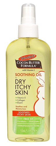 Palmers Cocoa Butter Itchy Skin Soothing Oil Pump 5.1oz (38356)<br><br><br>Case Pack Info: 12 Units