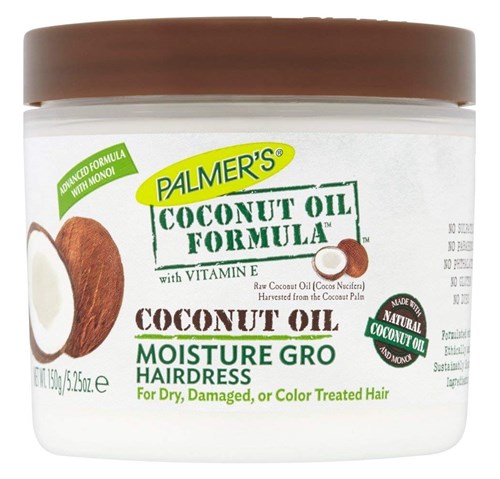 Palmers Coconut Oil Moisture Gro Hairdress Jar 5.25oz (38390)<br><br><br>Case Pack Info: 6 Units