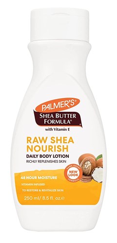 Palmers Raw Shea Nourish Body Lotion Daily 8.5oz (38425)<br><br><br>Case Pack Info: 6 Units