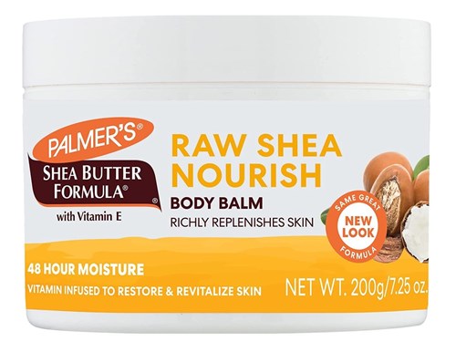 Palmers Raw Shea Nourish Body Balm 7.25oz Jar (38451)<br><br><br>Case Pack Info: 6 Units