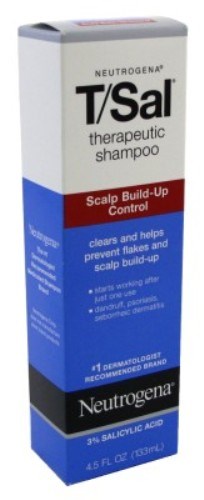 Neutrogena Shampoo T/Sal Scalp Build-Up Control 4.5oz (40014)<br><br><br>Case Pack Info: 24 Units