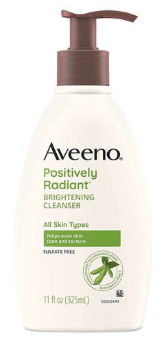 Aveeno Positively Radiant Brightening Cleanser 11oz (40071)<br><br><br>Case Pack Info: 12 Units