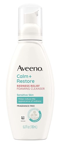 Aveeno Calm + Restore Foaming Cleanser 6oz (40072)<br><br><br>Case Pack Info: 12 Units