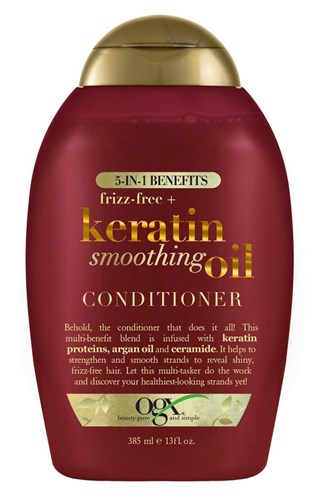 Ogx Conditioner Keratin Smoothing Oil 13oz (40107)<br><br><br>Case Pack Info: 4 Units