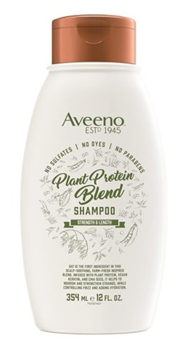 Aveeno Shampoo Plant Protein Blend 12oz (40119)<br><br><br>Case Pack Info: 4 Units