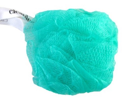 Clean Logic Mesh Bath Sponge 40G (6 Pieces) (40156)<br><br><br>Case Pack Info: 8 Units