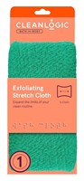 Clean Logic Bath & Body Exfoliating Stretch Cloth (40158)<br><br><span style="color:#FF0101"><b>12 or More=Unit Price $4.28</b></span style><br>Case Pack Info: 48 Units