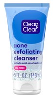 Clean & Clear Acne Exfoliating Cleanser Scrub 5oz Oil-Free (40327)<br><br><br>Case Pack Info: 24 Units