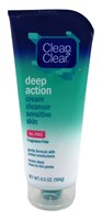 Clean & Clear Deep Action Cream Cleanser 6.5oz Oil-Free (40338)<br><br><br>Case Pack Info: 12 Units