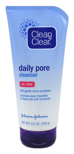 Clean & Clear Daily Pore Cleanser 5.5oz Oil-Free (40339)<br><br><br>Case Pack Info: 12 Units
