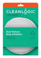 Clean Logic Sustainable Dual Texture Body Exfoliator (40340)<br><br><span style="color:#FF0101"><b>12 or More=Unit Price $5.71</b></span style><br>Case Pack Info: 48 Units