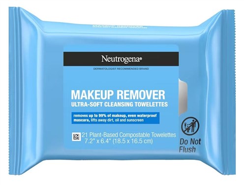 Neutrogena Make-Up Remover Towelettes 21 Count Ultra Soft (40363)<br><br><br>Case Pack Info: 36 Units