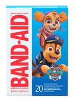 Band-Aid Paw Patrol 20 Count Assorted Sizes (40373)<br><br><br>Case Pack Info: 24 Units