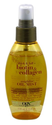 Ogx Biotin & Collagen Oil Mist 4oz (40760)<br><br><br>Case Pack Info: 6 Units