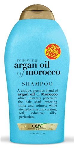 Ogx Shampoo Argan Oil Of Morocco 19.5oz Bonus (40817)<br><br><br>Case Pack Info: 6 Units