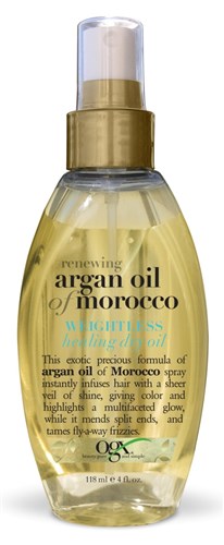 Ogx Argan Oil Of Morocco Weightless Dry Oil 4oz (40827)<br><br><br>Case Pack Info: 6 Units