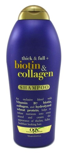 Ogx Shampoo Biotin & Collagen 25.4oz (40941)<br><br><br>Case Pack Info: 4 Units