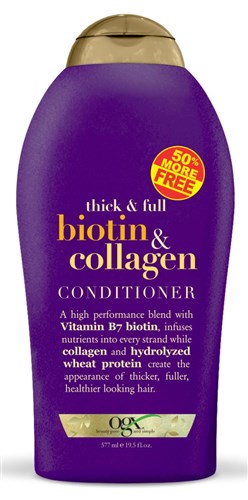 Ogx Conditioner Biotin & Collagen 19.5oz Bonus (41036)<br><br><br>Case Pack Info: 6 Units