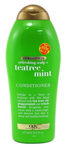 Ogx Conditioner Tea Tree Mint Extra Strength 19.5oz Bonus (41253)<br><br><br>Case Pack Info: 4 Units