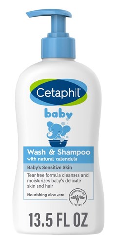 Cetaphil Baby Wash And Shampoo 13.5oz Pump (41731)<br><br><br>Case Pack Info: 12 Units
