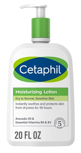 Cetaphil Moisturizing Lotion 20oz Pump Dry To Normal Skin (41756)<br><br><br>Case Pack Info: 12 Units