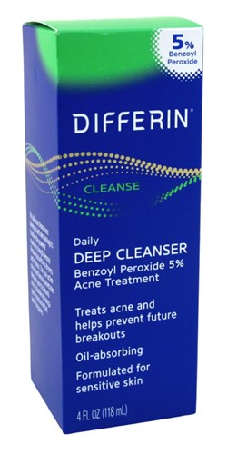 Differin Daily Deep Cleanser 4oz (41765)<br><br><br>Case Pack Info: 12 Units