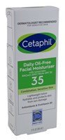 Cetaphil Daily Facial Moisturizr Oil-Free Spf#35 3oz (41774)<br><br><br>Case Pack Info: 12 Units