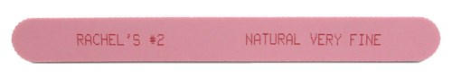 Rachels #02 Natural Very Fine Files 50 Count Pink (41865)<br><br><br>Case Pack Info: 25 Units