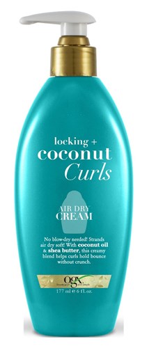 Ogx Coconut Curls Air Dry Cream 6oz Pump (41867)<br><br><br>Case Pack Info: 6 Units